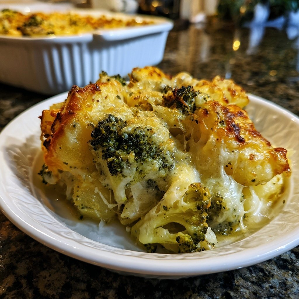 Kartoffel Brokkoli Auflauf