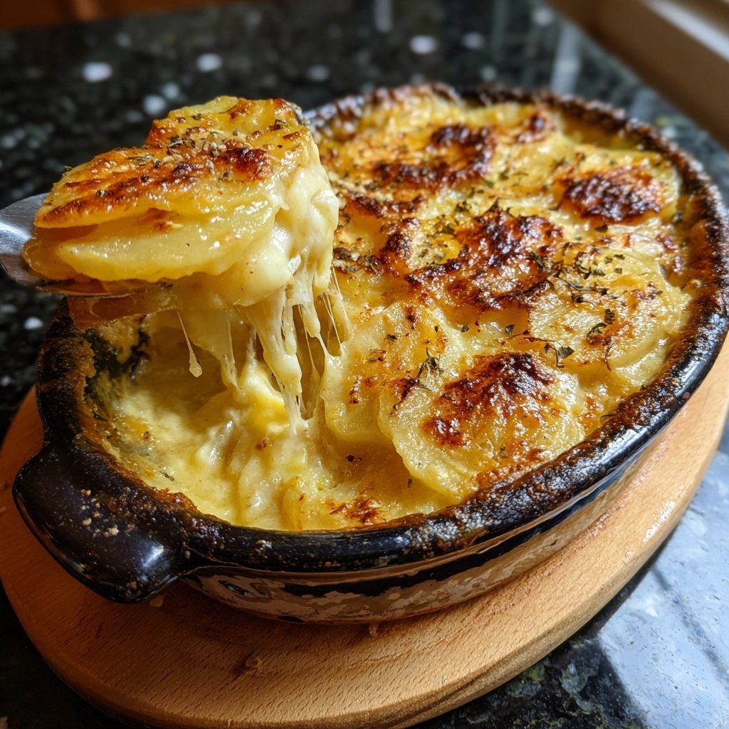 Klassisches Kartoffelgratin