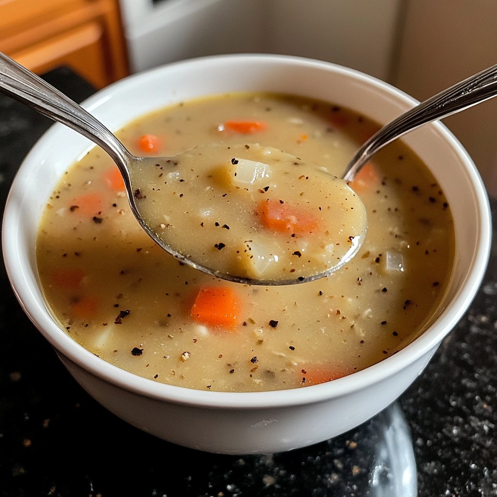 Linsensuppe mit Sellerie