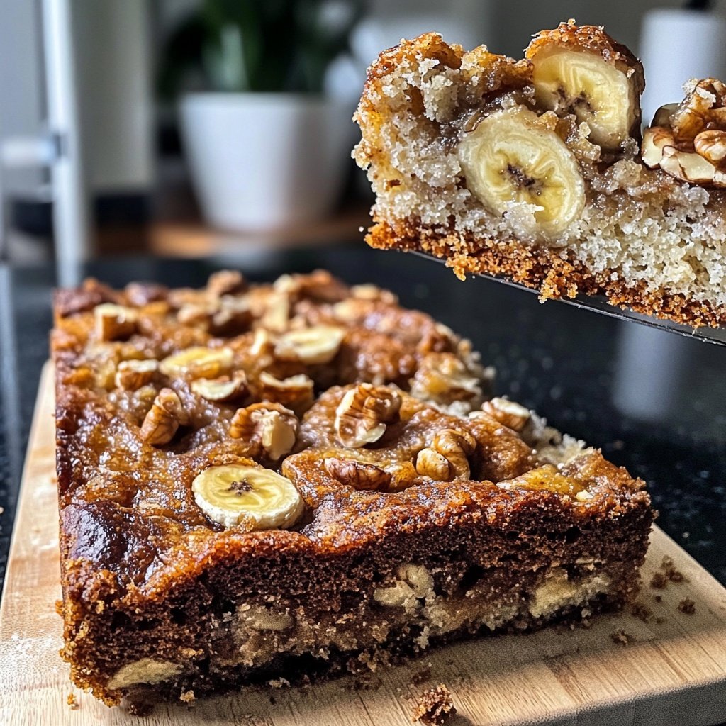 Ein-Schüssel-Bananenbrot
