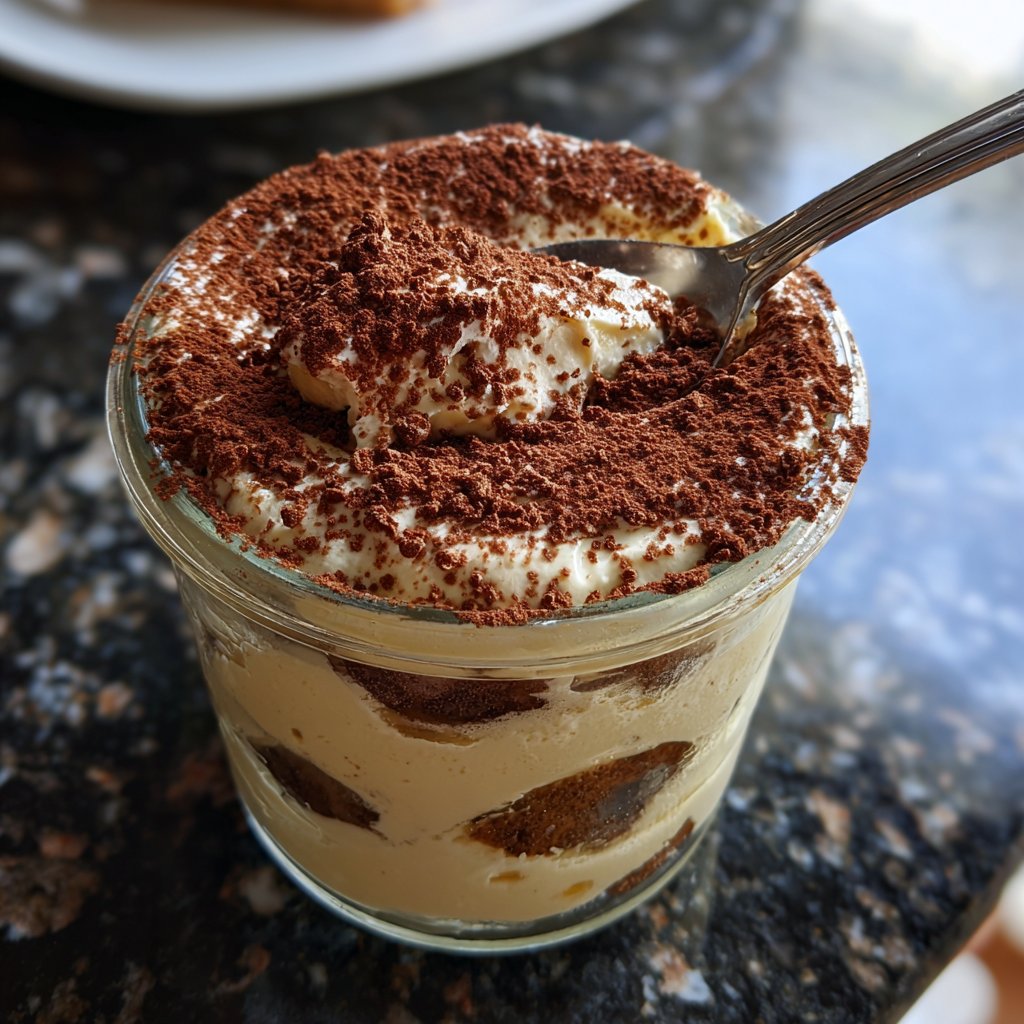 Tiramisu im Glas