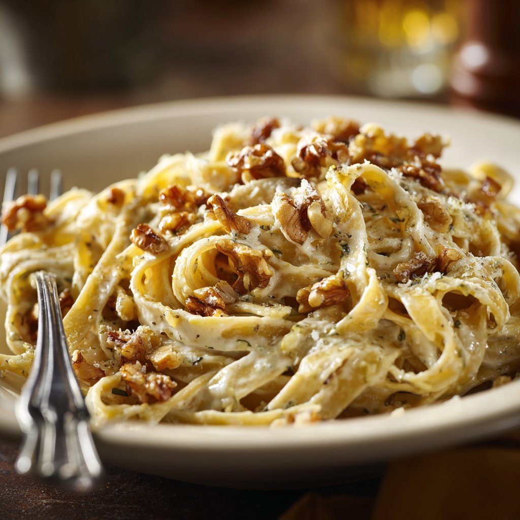 Tagliatelle mit Walnüssen