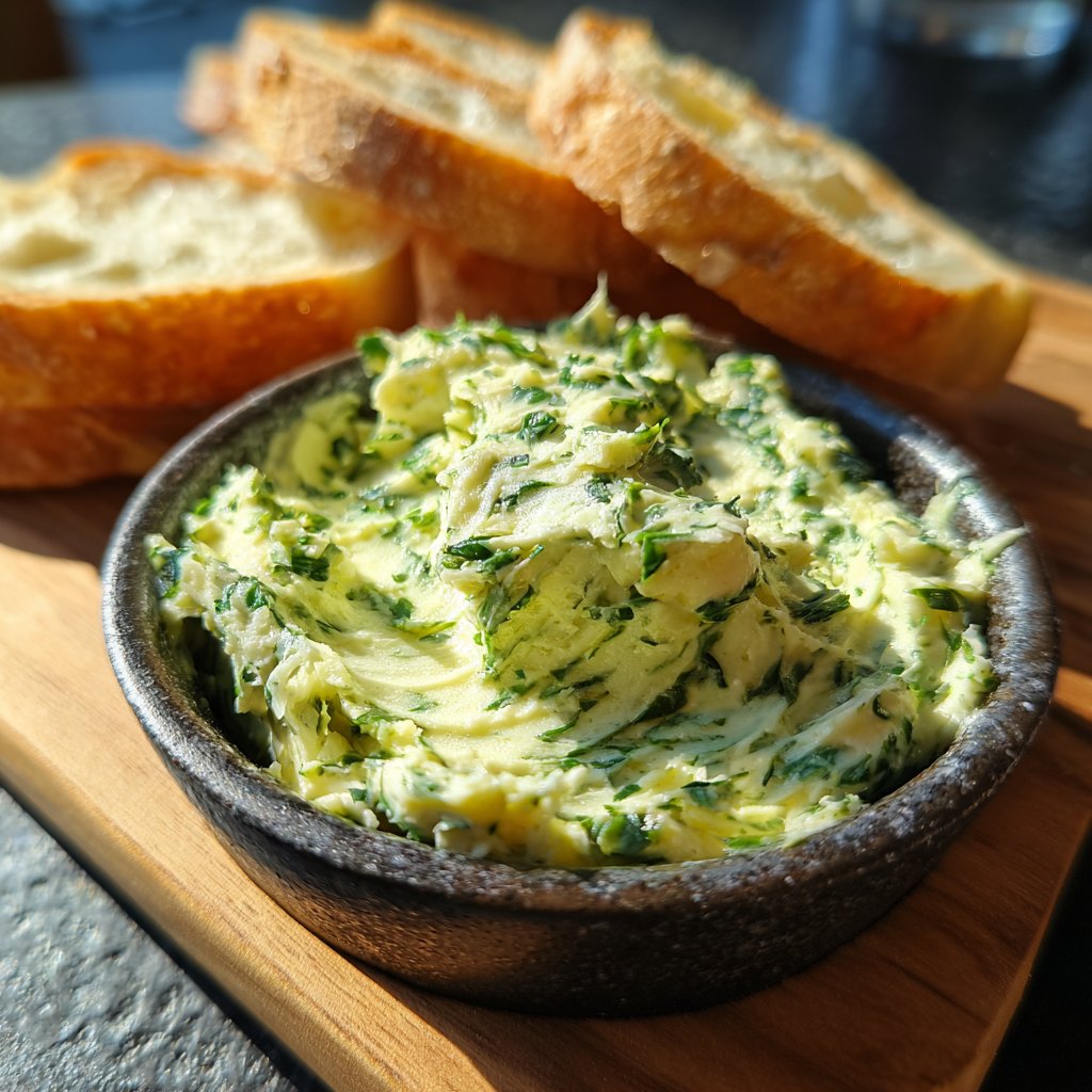 Knoblauch Kräuterbutter Für Grillabende