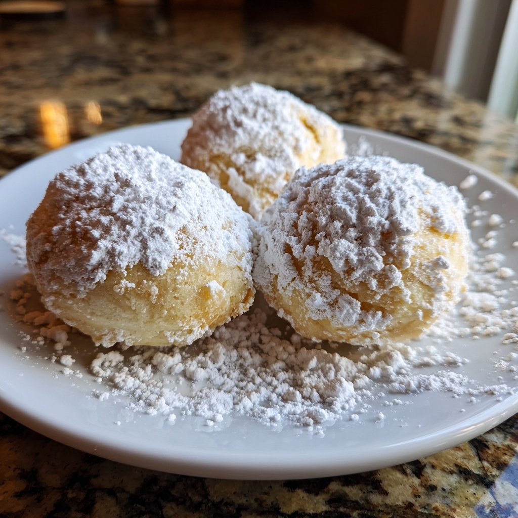 Quarkbällchen süß