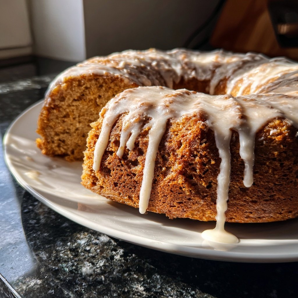 Karottenkuchen Mit Zimt Glasur